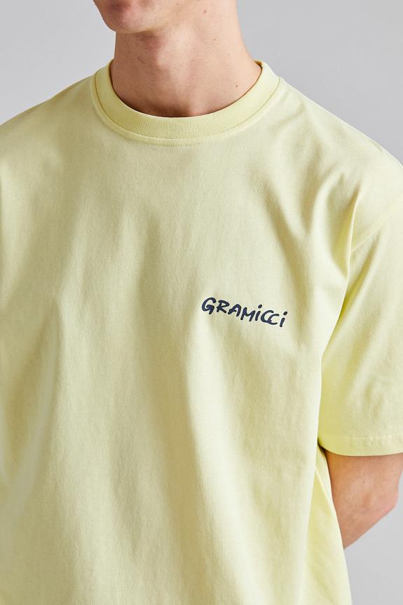 Gramicci Snail Tee Lemon-3